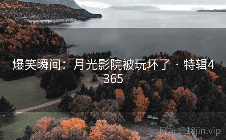爆笑瞬间：月光影院被玩坏了 · 特辑4365